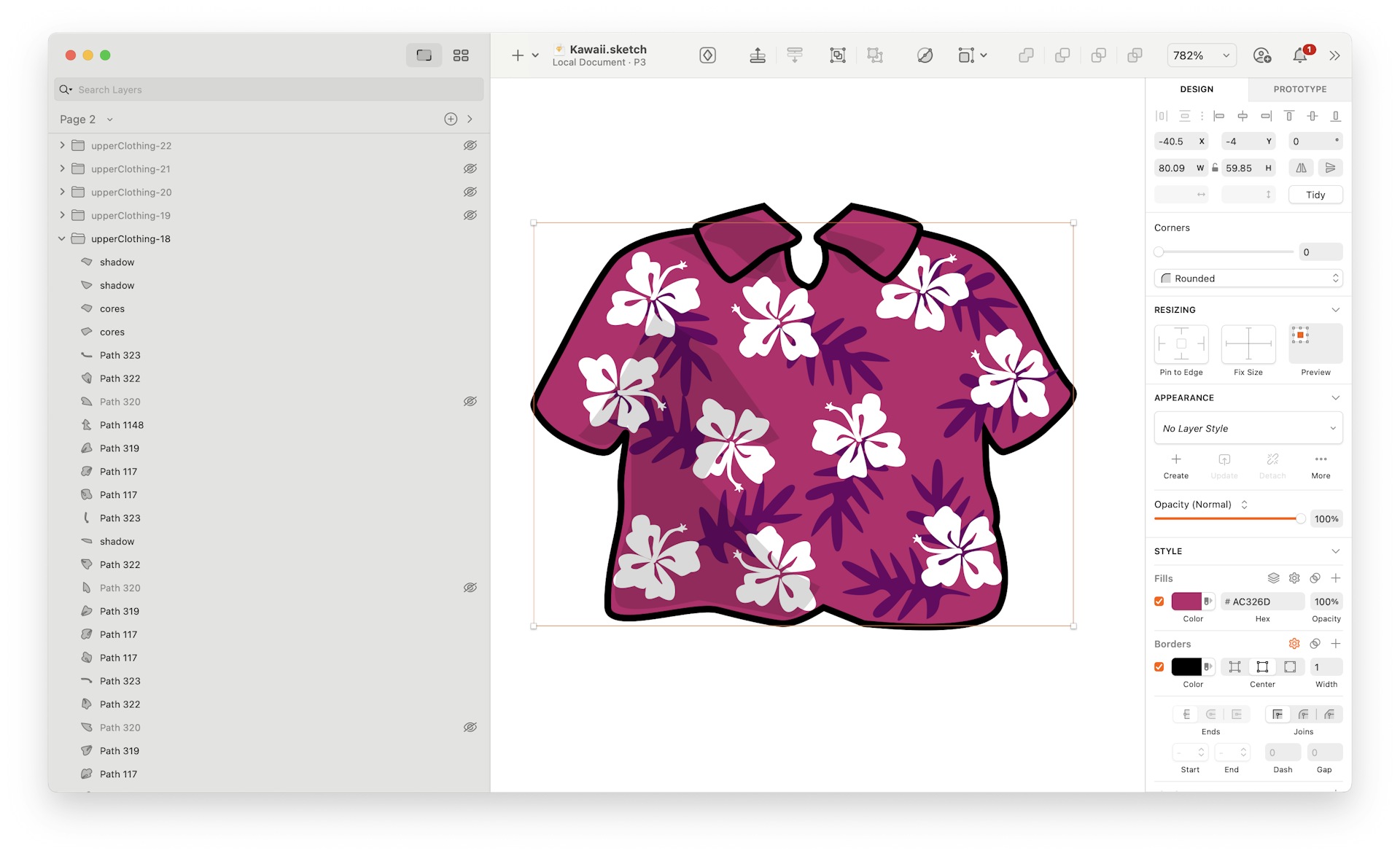 Screenshot of ChibiStudio in Sketch