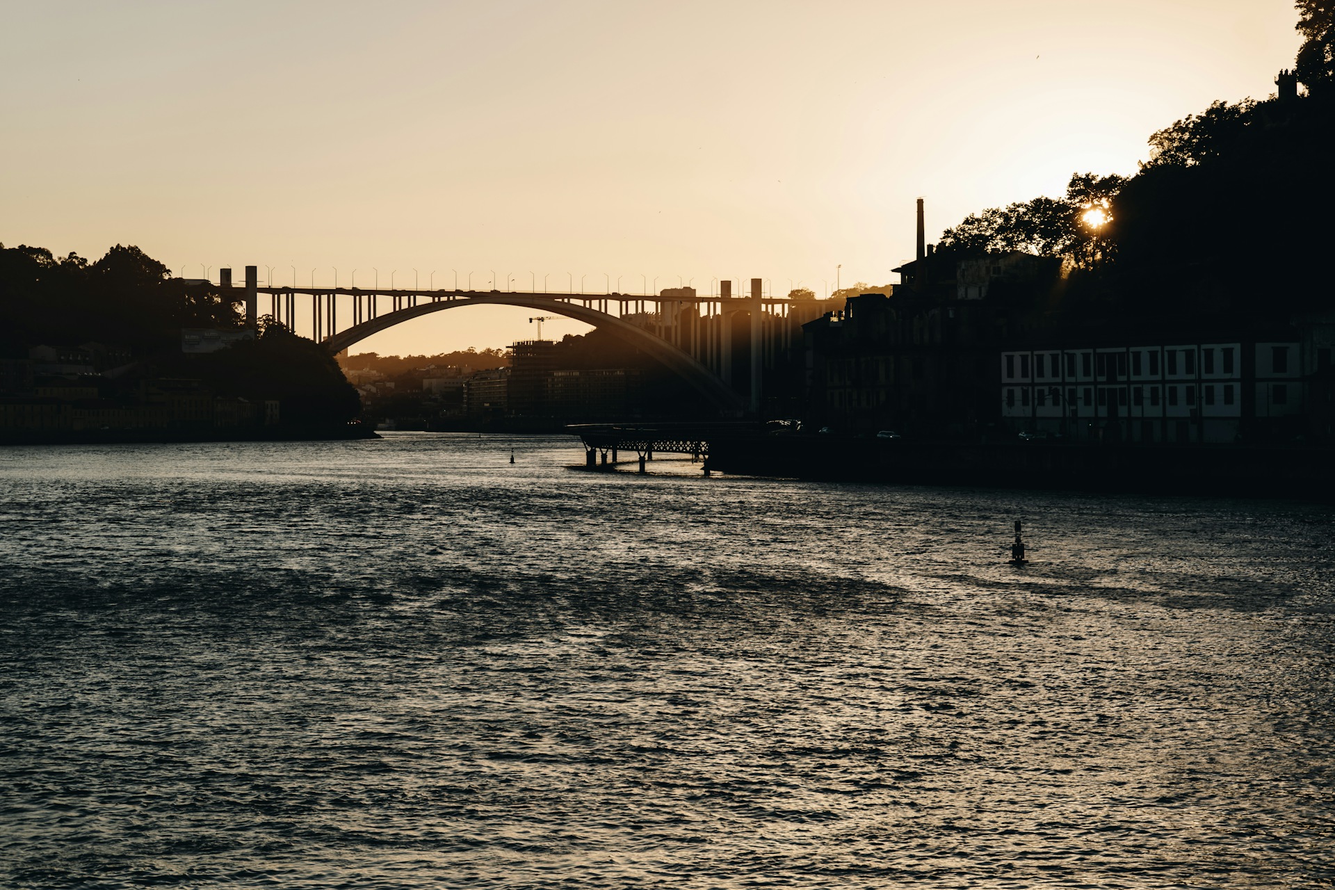 An image of the Douro River taken during Sketch’s annual company meetup in Porto.