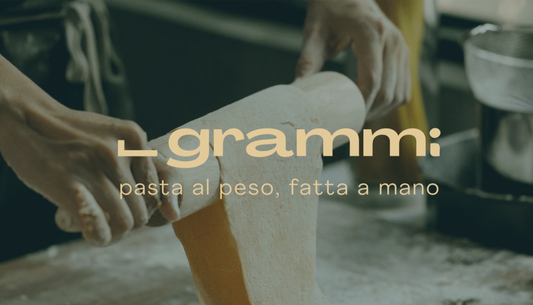 An image designed by Giulia Virtus Azzoni showing her idea for restaurant, Grammi.