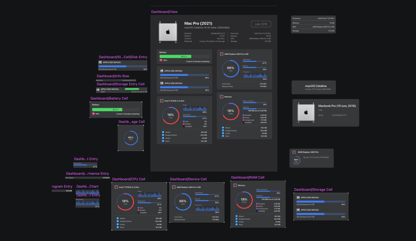 Screenshot of Oskar’s Sketch canvas for Sensei