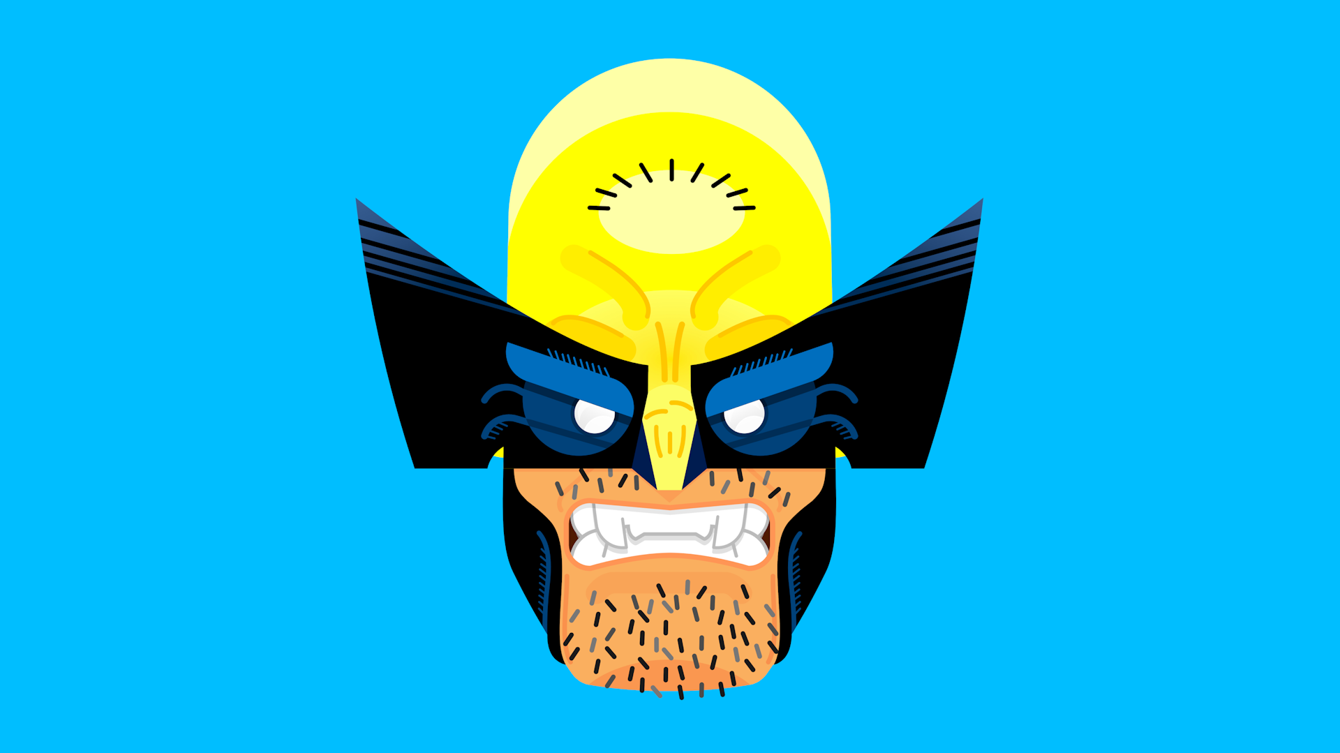 An image showing a Wolverine illustration, created by Duncan