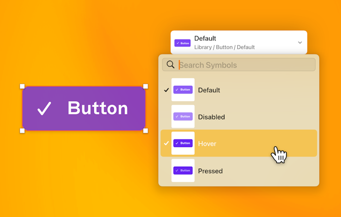 Responsive, reusable, synced-up Symbols