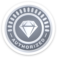 Authorized badge